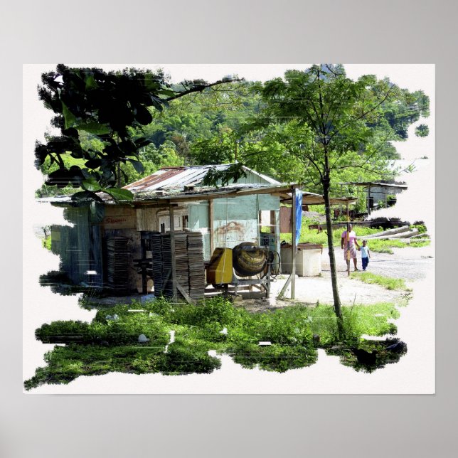 Affiches Balade dans le Village (Devant)