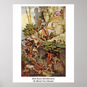 Affiches Balade Kunos De Falkenstein Par Moritz Von Schwind