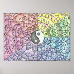 Affiches Balance Mandala