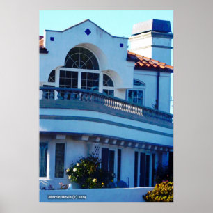 Affiches Balcon de la maison