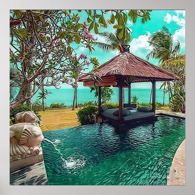 Affiches Bali, Indonésie (Devant)