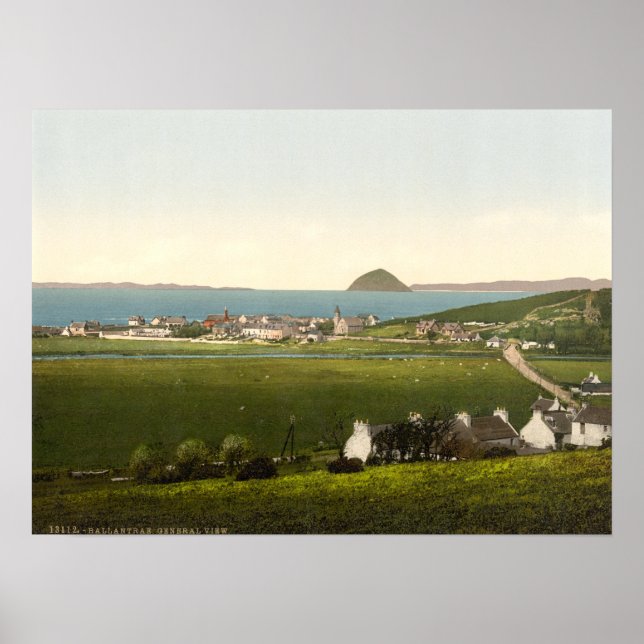 Affiches Ballantrae, Ayr, Écosse (Devant)