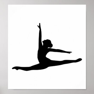 Affiches Ballerine de danseur classique