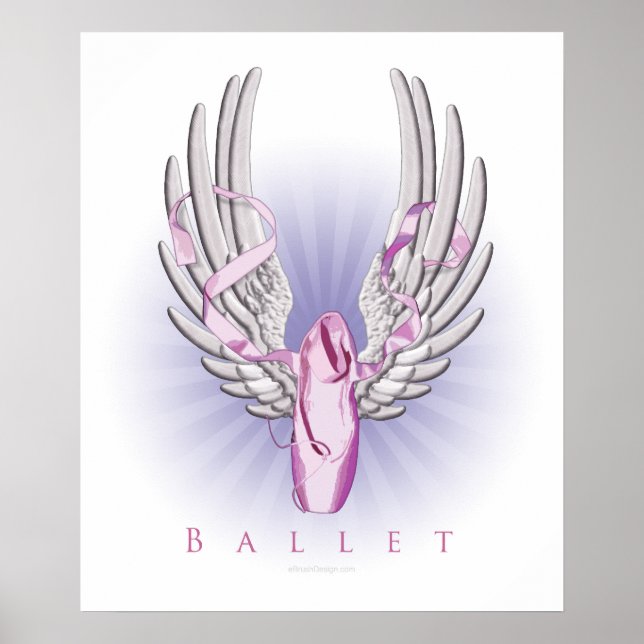 Affiches Ballet ailé (Danse) (Devant)