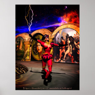 Affiches BALLET ANDROID, Science-fiction