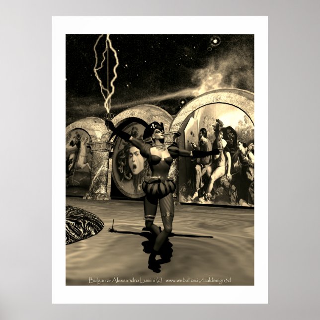 Affiches BALLET ANDROÏDE , Science-fiction (Devant)