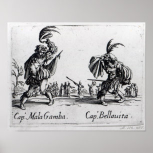 Affiches Balli de Sfessania, c.1622