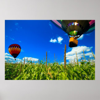 Affiches Ballons à air chaud