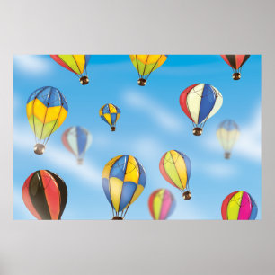 Affiches Ballons à air chaud