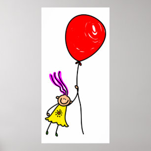Affiches Balloon Girl