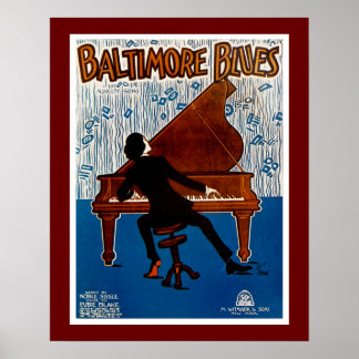 Affiches Baltimore Blues