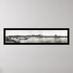 Affiches Baltimore Harbor, MD Photo 1912