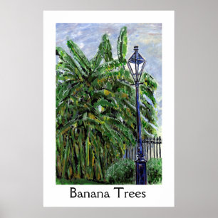 Affiches Banana Trees