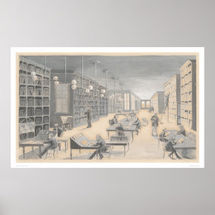 Affiches Bancroft Building, 721 Market Street, SF (1418)