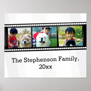 Affiches Bande de film 3-Photo photo photo personnalisée