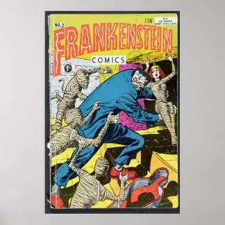Affiches Bande dessinée américaine - Frankenstein
