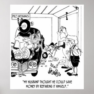 Affiches Bande dessinée automatique 9204