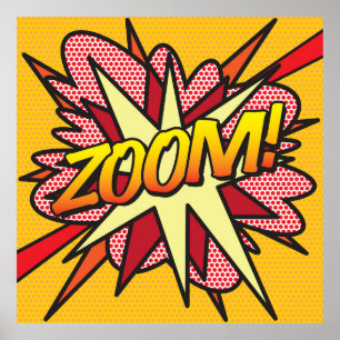 Affiches Bande dessinée Pop Art ZOOM