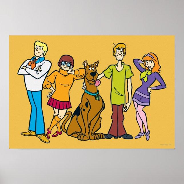 Affiches Bande entière 14 Mystery Inc (Devant)