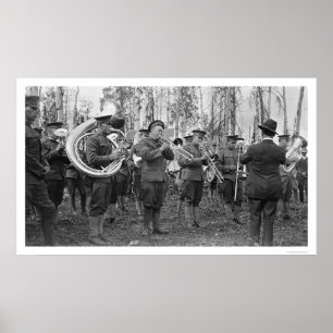 Affiches Bande militaire Alaska 1920