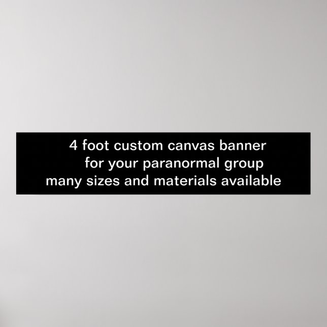 Affiches Banderole (Devant)