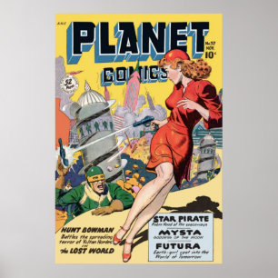 Affiches Bandes dessinées de planète