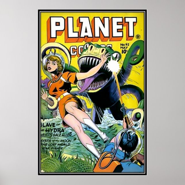 Affiches bandes dessinées vintages - (Devant)