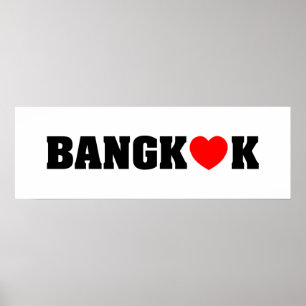 AFFICHES BANGKOK LOVE