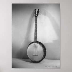 Affiches Banjo B&W