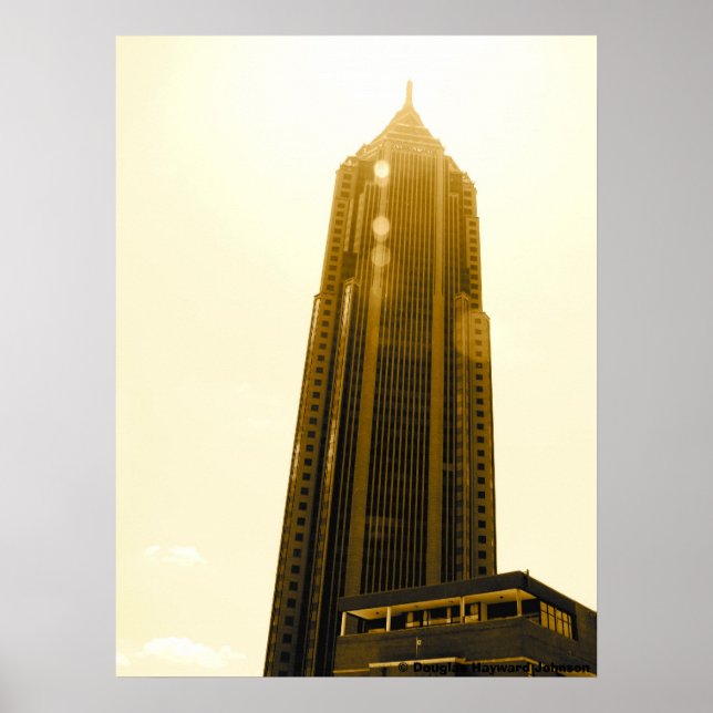 Affiches Bank of America Building, Atlanta, Géorgie (Devant)