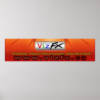 Affiches Bannière VizFX