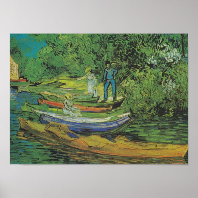 Affiches Banque de l'Oise à Auvers par Van Gogh (Devant)