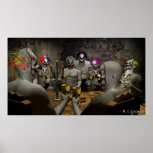 Affiches Banquet du clown malin