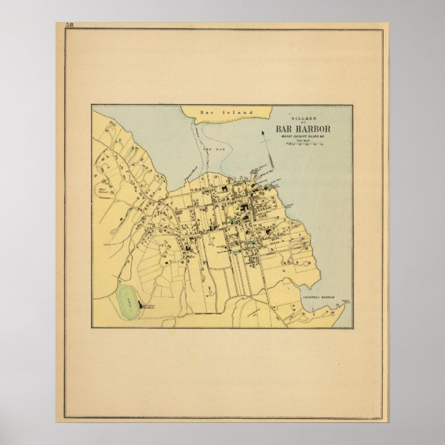 Affiches Bar Harbor (Devant)