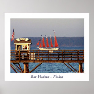Affiches Bar Harbour - Maine