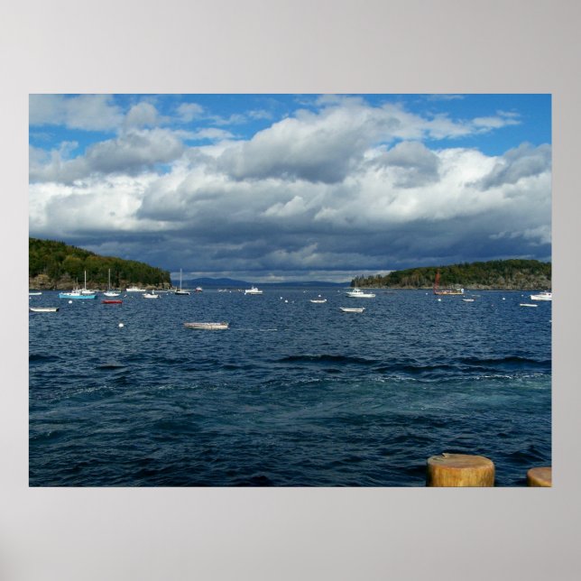 Affiches Bar Harbour Maine (Devant)