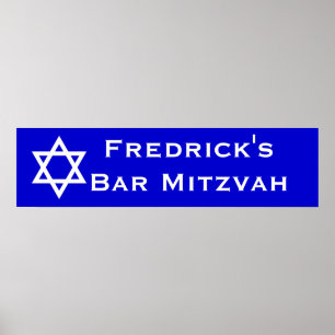 Affiches Bar Mitzvah