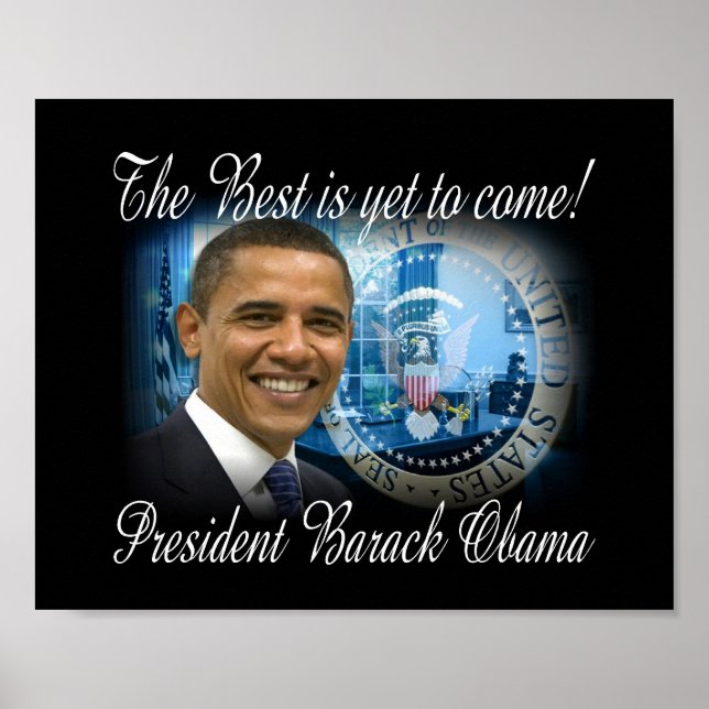 Affiches Barack Obama Président des États-Unis (Devant)