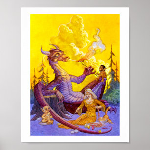 Affiches Barbecue au dragon
