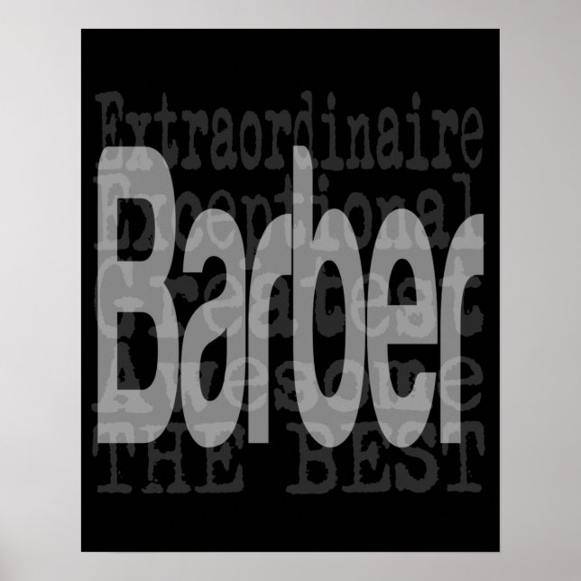 Affiches Barber Extraordinaire (Devant)