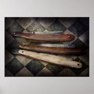 Affiches Barbier - Le Razor