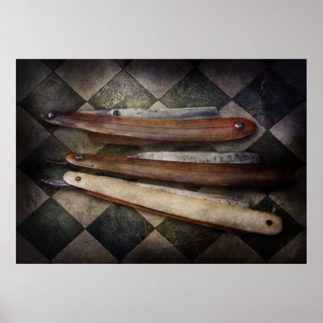 Affiches Barbier - Le Razor (Devant)