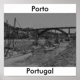 Affiches Barcos de Porto
