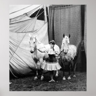 Affiches Bareback Girl : 1904