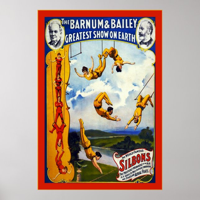 Affiches Barnum & Bailey (Devant)
