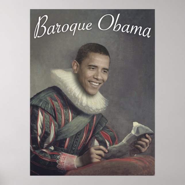 Affiches Baroque Obama (Devant)
