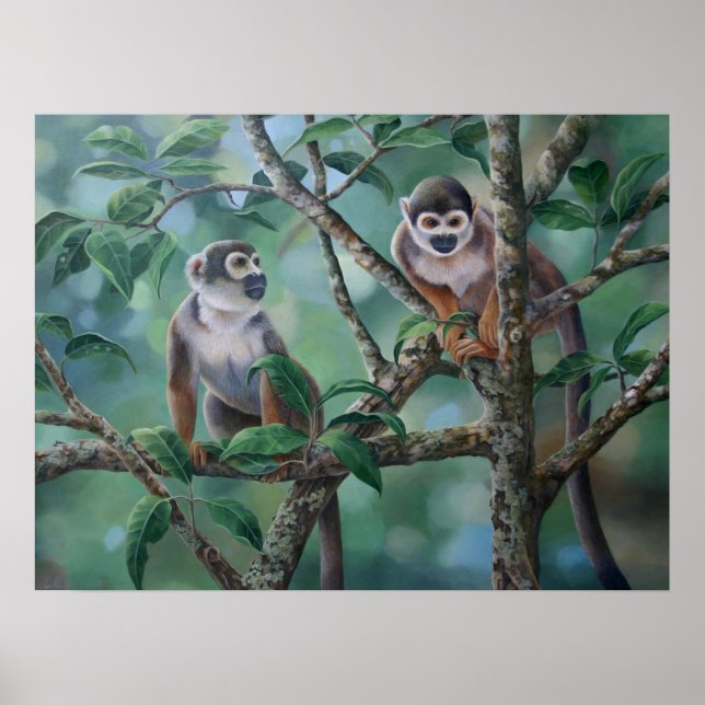 Affiches "Barres de singes" (Devant)