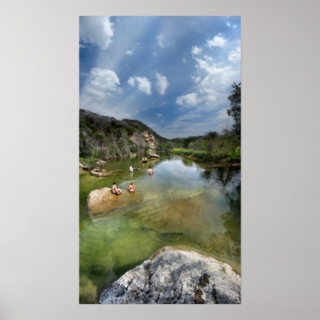Affiches Barton Creek - Austin Texas 14 (Devant)