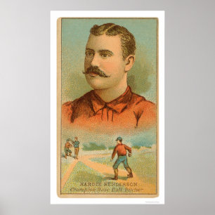 Affiches Base-ball 1888 de Hardie Henderson