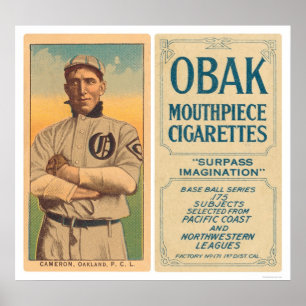 Affiches Base-ball 1910 de Cameron Oakland